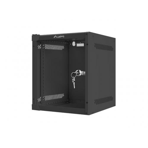 Rack Lanberg wall-mounted, 10inch, 6U, 280x310mm, Black