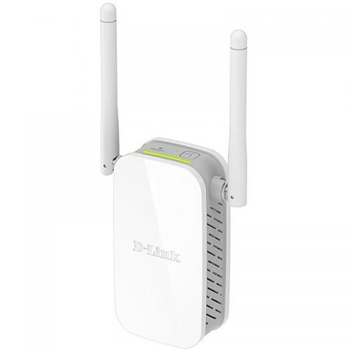 Wireless Range Extender D-Link DAP-1325, N300, 802.11n/g/b Wireless LAN, 10/100 Fast Ethernet port, Reset button, WPS button, Wi-Fi speeds of up to 300 Mbps, Two external antennas, D-Link One-Touch Extender Setup