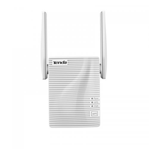 Tenda AC750 Dual Band WiFi Repeater, A15; Interface: 1* Megabit LAN Ethernet ports; Antenna: 2* 2dBi Omni-directional antennas; Wireless Standards: IEEE 802.11n/a/ac/ IEEE 802.11b/g/n; Frequency: 2.4GHz, 5GHz; Wireless Speed: 5GHz Up to 433Mbps/ 2.4GHz Up