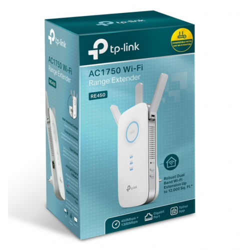 Range Extender TP-Link RE450, White