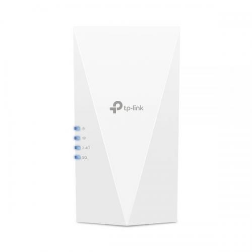 TP-link AX1500 Wi-Fi Range Extender, RE500X, 1 Port Ethernet Gigabit, 2 Antene interne, Standarde Wireless, IEEE 802.11a/n/ac/ax 5GHz, IEEE 802.11b/g/n 2.4GHz, frecventa 2.4, 5 Ghz, 300 Mbps at 2.4GHz, 1200 Mbps at 5GHz.