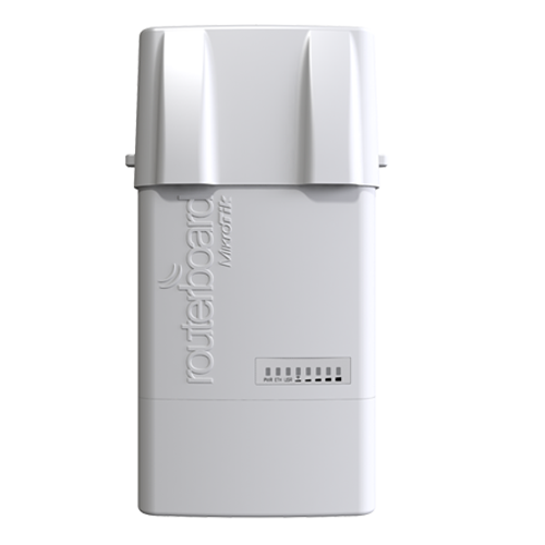 MIKROTIK, RB912UAG-5HPND-OUT Basebox Outdoor Encolosure, Procesor:600 MHz, 64 mb RAM, 128 mb NAND, Dimensiuni: 246x135x50mm, interfata: 1 x 10/100/1000, 1 x SIM, 1 x USB, POE in- Passive POE, 300 Mbit/s , Wi-Fi 4, consum maxim 12w.