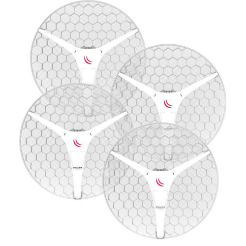 Antene MikroTik LHG XL 5 acRBLHGG-5acD-XL4pack, White, 4 bucati