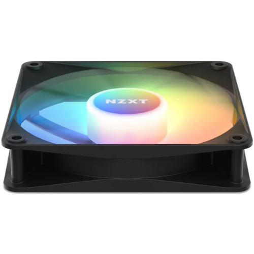 Ventilator NZXT F Series F120 RGB Core, RGB LED, 120 mm, Matte Black