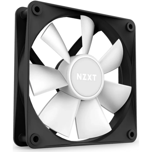 Ventilator NZXT F Series F120 RGB Core, RGB LED, 120 mm, Matte Black