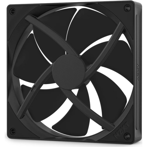 Ventilator NZXT F Series F140P (2024), 140 mm, Matte Black