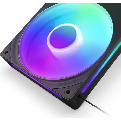 Ventilator NZXT F Series F280 RGB Core, 2 x 140mm, Black