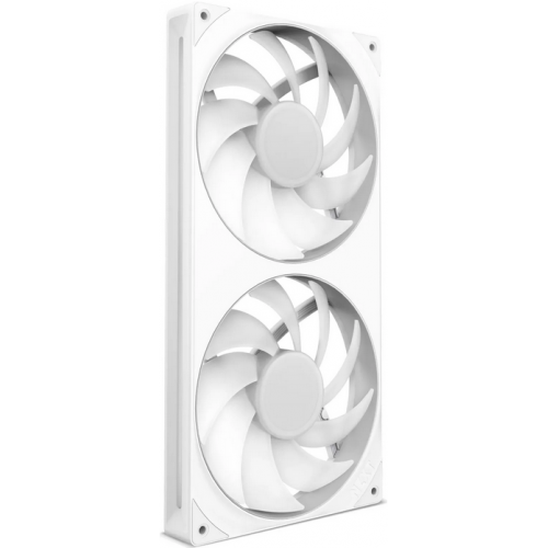 Ventilator NZXT F Series F280 RGB Core, 2 x 140mm, White
