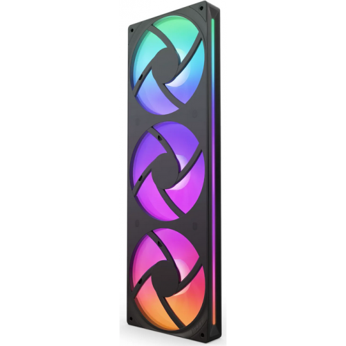 Ventilator NZXT F Series F360 RGB Core, 3 x 120mm, Black