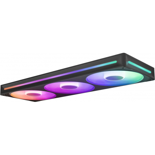 Ventilator NZXT F Series F360 RGB Core, 3 x 120mm, Black