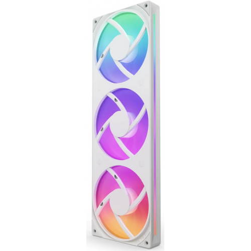 Ventilator NZXT F Series F360 RGB Core, 3 x 120mm, White