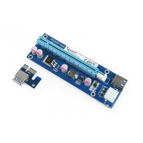 Riser Card Gembird PCI Express (6-pin power connector)