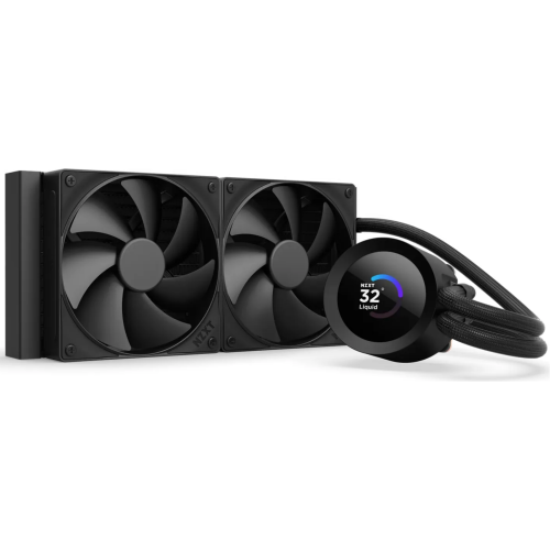 Cooler procesor NZXT Kraken Plus 240, 2 x 120 mm, Black