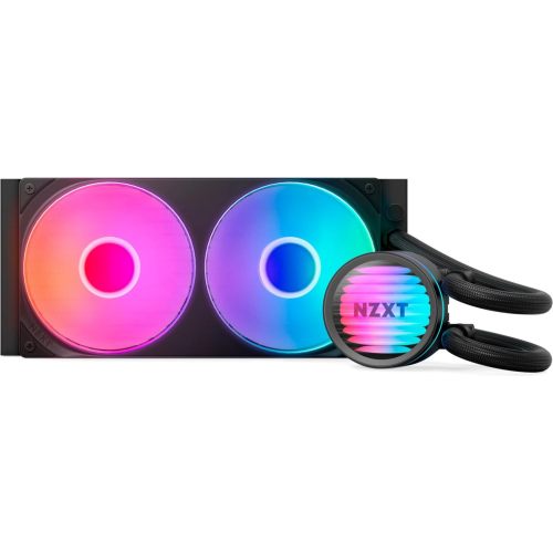 Cooler procesor NZXT Kraken Core 240, RGB LED, 2 x 120 mm, Black