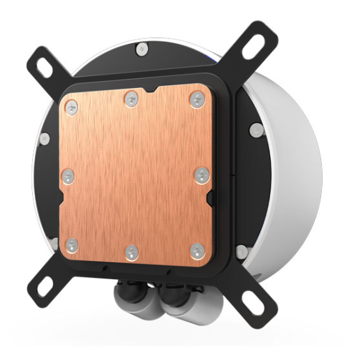 Cooler procesor NZXT Kraken Elite 420, RGB LED, 3 x 140 mm, White