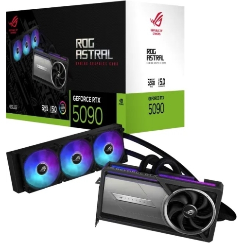 Placa video ASUS nVidia GeForce RTX 5090 ROG ASTRAL LC 32GB, GDDR7, 512 bit
