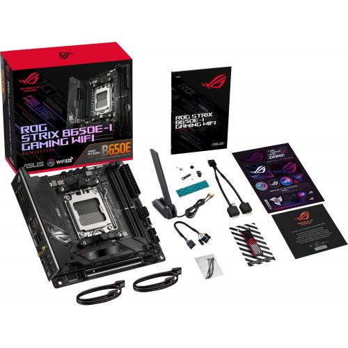 Placa de baza ASUS ROG STRIX B650E-I GAMING WIFI, AMD B650, socket AM5, mITX