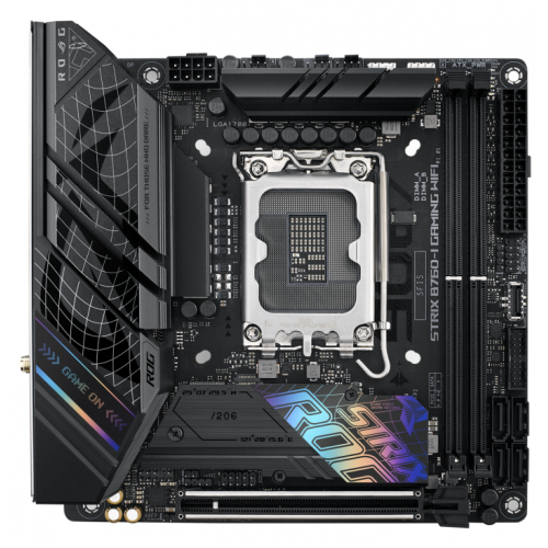 Placa de baza ASUS ROG STRIX B760-I GAMING WIFI, Intel B760, Socket 1700, mIATX