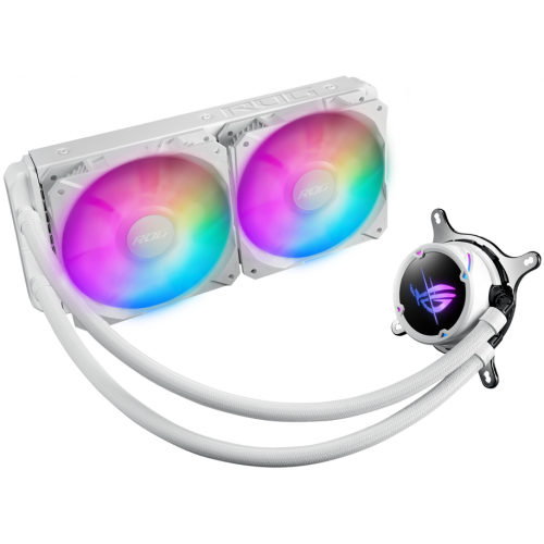 Cooler procesor ASUS ROG STRIX LC II 240 ARGB White Edition (AM5), ARGB LED, 2 x 120 mm, White