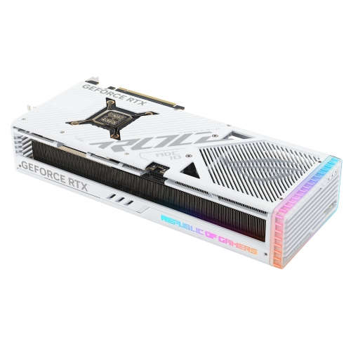 Placa video ASUS nVidia GeForce RTX 4080 SUPER ROG STRIX GAMING WHITE 16GB, GDDR6X, 256bit