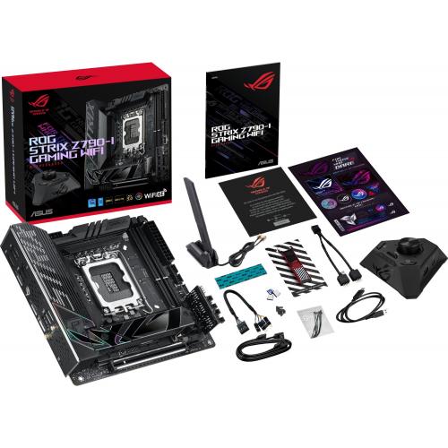 Placa de baza ASUS ROG STRIX Z790-I GAMING WIFI, Intel Z790, Socket 1700, mITX