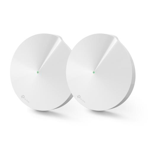 Router TP-Link Deco M9 Plus AC2200 (2-Pack), 2x LAN, 2 bucati