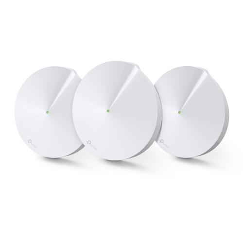 Router TP-Link Deco M9 Plus AC2200 (3-Pack), 2x LAN, 3 bucati