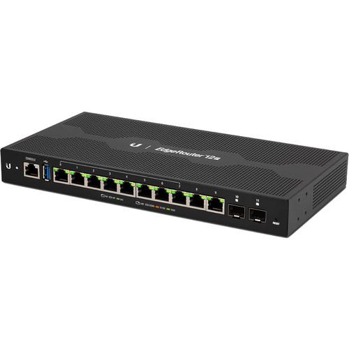 Ubiquiti EdgeRouter ER-12P, 10x Gigabit LAN, 24V POE support, 3.4 million pps.