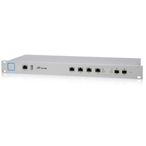 Ubiquiti UniFi Security Gateway USG-PRO-4, 2x Gigabit WAN, 2x Gigabit LAN, 2x SFP, 1x USB, Cpu Dual-Core 1GHz, 2 GB DDR3 RAM, 4GB flash