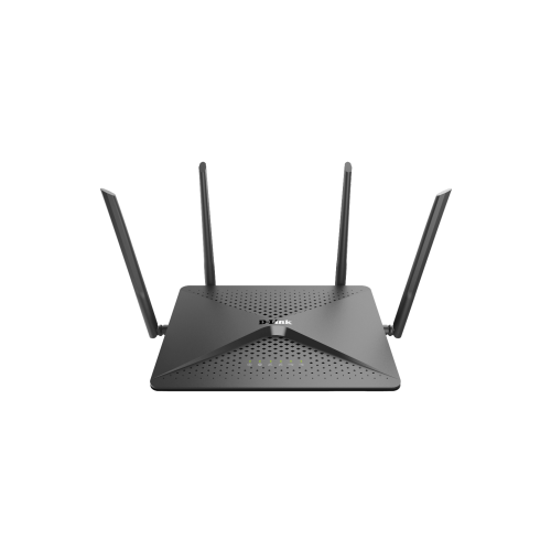 DLINK EXO AC2600 MU-MIMO Wi-Fi Router, DIR-882, EEE 802.11 ac/n/g/b/a wireless LAN, 1* USB 2.0 port, 1*  Super Speed USB 3.0 port, 4* 10/100/1000 Gigabit Ethernet LAN ports, 10/100/1000 Gigabit Ethernet WAN port, Four external antennas, 2.4 GHz: Up to 800