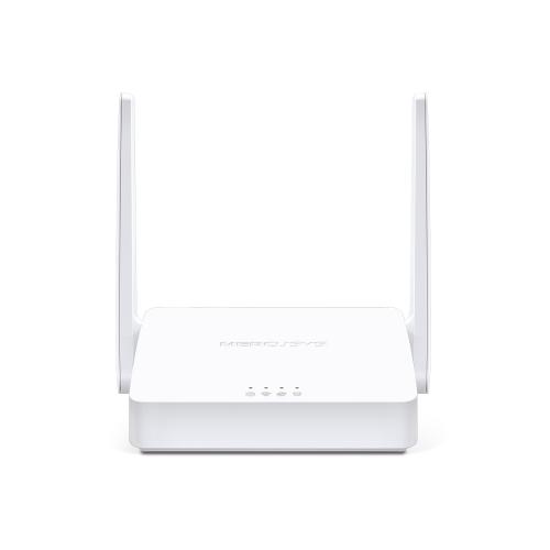 Router Wireless Mercusys N 300 Mbps, MW301R; Standarde Wireless: IEEE 802.11n, IEEE 802.11g, IEEE 802.11b, Frecventa: 2.4 - 2.4835GHz, Rata semnal: 11n: Up to 300Mbp, 11g: Up to 54Mbps, 11b: Up to 11Mbps, Interfata: 2 10/100Mbps LAN, 1 10/100Mbps WAN, Ant