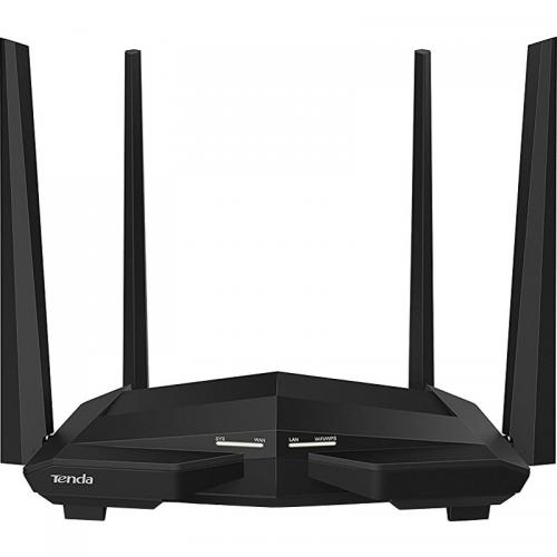 Router wireless Tenda Gigabit AC10U, AC1200, WIFI 5, Dual Band