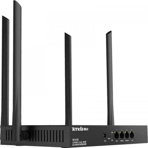 Router wireless Tenda W15E, AC1200, Wi-Fi 5, Dual-Band