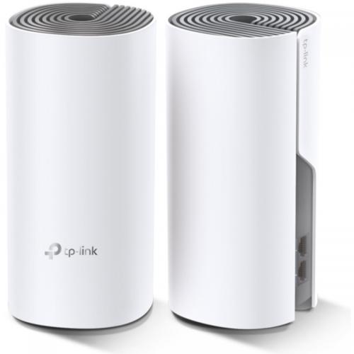 Router wireless TP-LINK Mesh Deco E4 Dual-Band, 2x LAN, 2 bucati