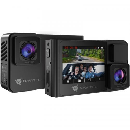 Camera video auto Navitel RS2 Dual camera, Black