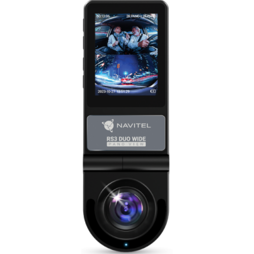 Camera video auto Navitel RS3 Duo Wide, Black 