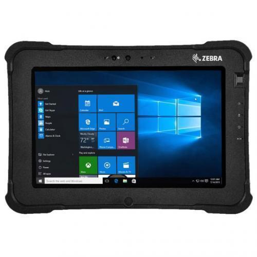 Tableta Zebra XSLATE L10ax RTL10C0-0A13X1X, Intel Core i5-1135G7, 10.1inch, RAM 8GB, SSD 512GB, Wi-Fi, BT, Windows 10 Pro, Black