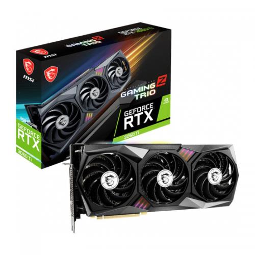 Placa video MSI nVidia GeForce RTX 3060 Ti GAMING Z TRIO LHR 8GB, GDDR6, 256bit