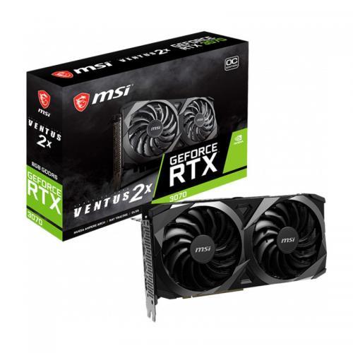 Placa video MSI GeForce RTX 3070 VENTUS 2X OC 8GB