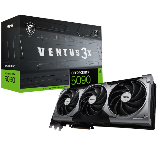 Placa video MSI nVidia GeForce RTX 5090 VENTUS 3X OC 32 GB, GDDR7, 512 bit