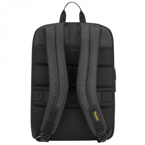 Rucsac Targus CityGear pentru laptop de 15.6inch, Black-Yellow