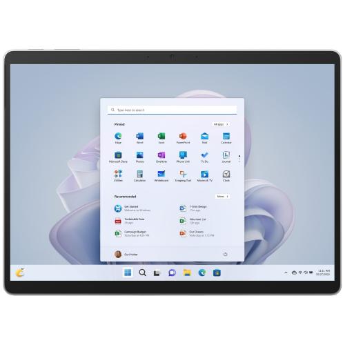 Laptop 2-in-1 Microsoft Surface Pro 9 RW8-00004, Microsoft SQ3, 13inch Touch, RAM 16GB, SSD 256GB, Microsoft SQ3 Adreno 8CX Gen 3, Windows 11 Pro, Platinum