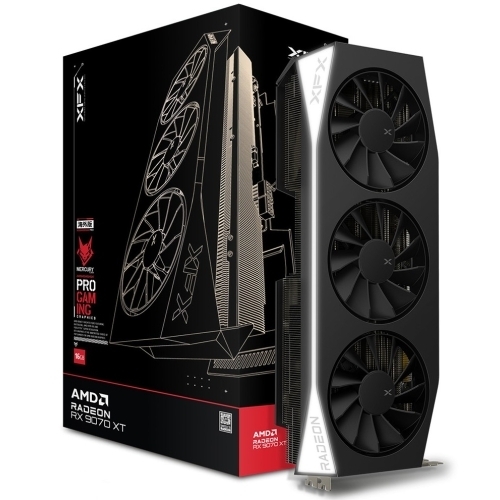 Placa video XFX AMD Radeon RX 9070 XT Mercury 16GB, GDDR6, 256 bit