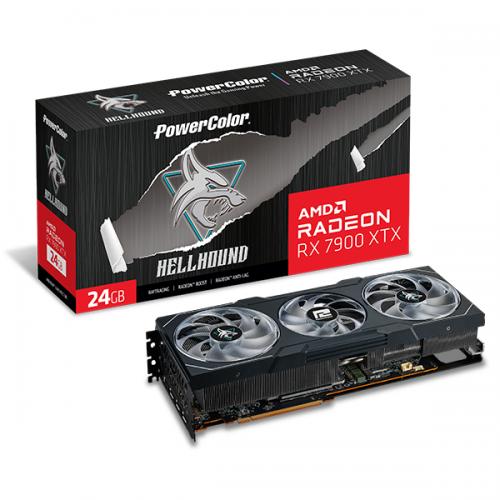 Placa video POWERCOLOR AMD Radeon RX 7900 XTX Hellhound 24GB, GDDR6, 384bit
