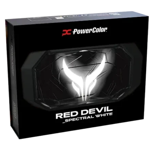Placa video PowerColor AMD Radeon RX 9070 XT Red Devil Spectral White OC 16 GB, GDDR6, 256 bit