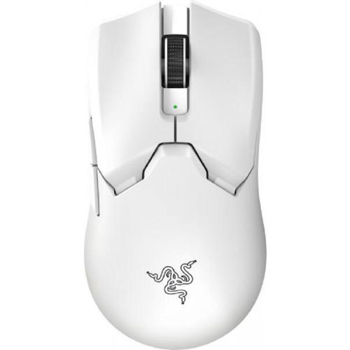 Mouse Razer Viper V2 Pro, Razer HyperSpeed Wireless, cu fir Speedflex Cable, viata baterie pana la 80h, White