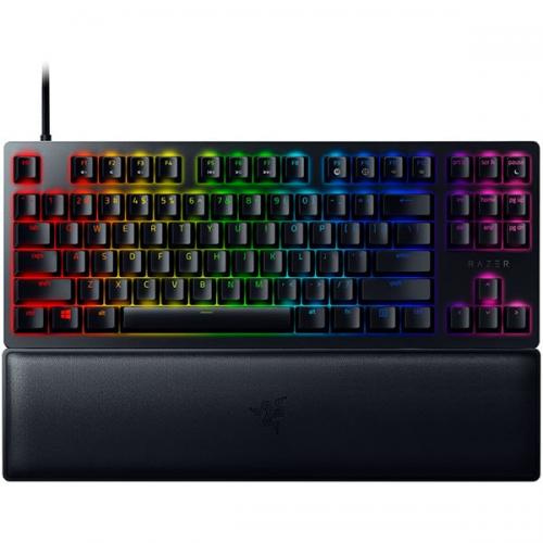 Tastatura Wireless Razer Huntsman V2 Tenkeyless Red Switch, RGB LED, USB, Black