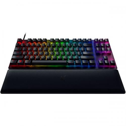 Tastatura Wireless Razer Huntsman V2 Tenkeyless Red Switch, RGB LED, USB, Black