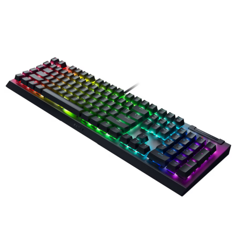 Tastatura Razer Blackwidow V4 X YellowSw, RGB LED, USB, Black
