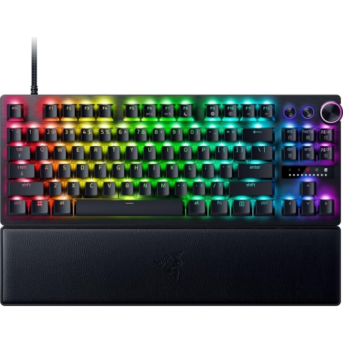 Tastatura Razer Huntsman V3 Pro Tenkeyless Analog Optical Switch Gen-2, RGB LED, USB-A, Black